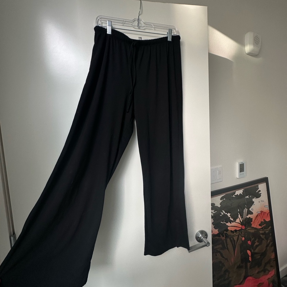H&M Black Wide Leg Pants
